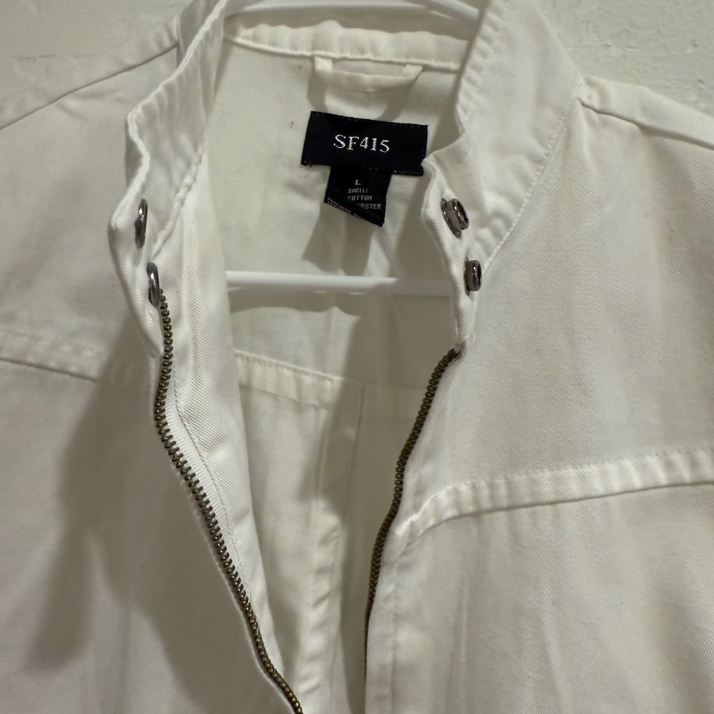 SF415 white jacket size L - Picture 3 of 6